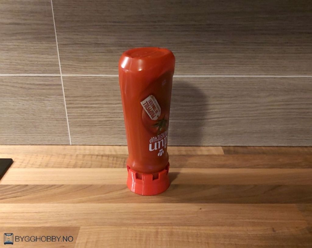 Ketchupflaske holder
