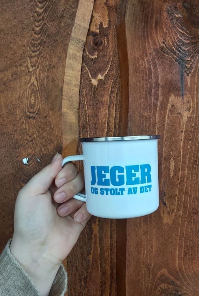 Kopp jeger og stolt av det