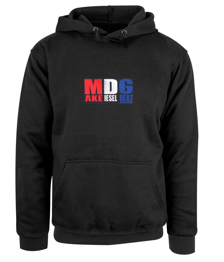 Mdg (make diesel great again) hettegenser