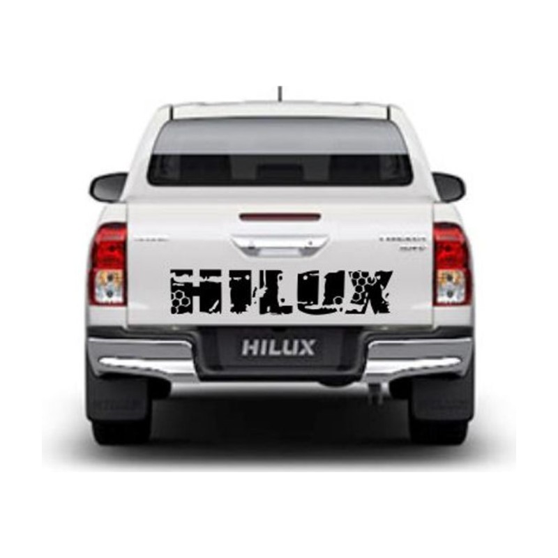 Hilux bakluke klistremerke