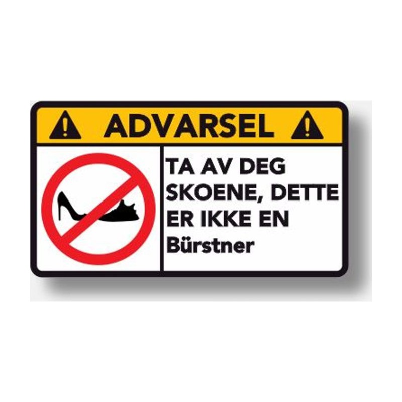 Advarsel Dette er ikke en Bürstner