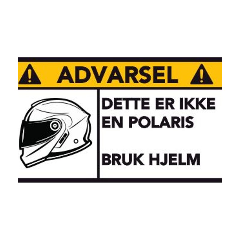 Advarsel Dette Er Ikke En Polaris