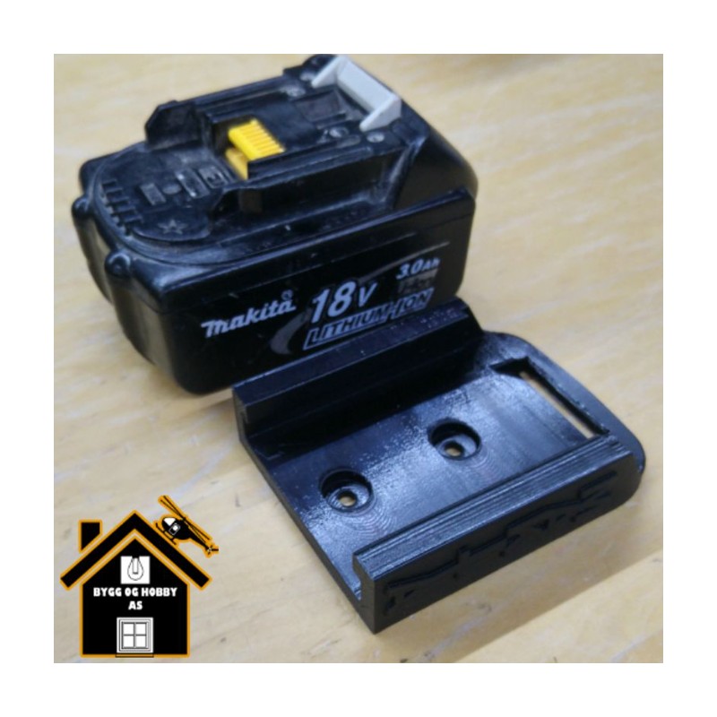 Makita batteri veggfeste