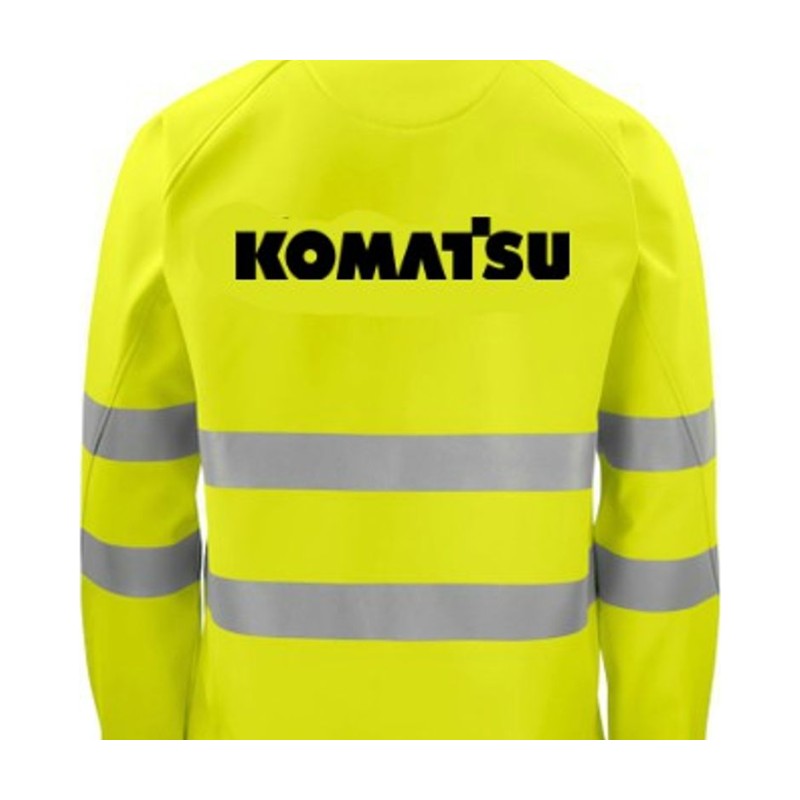 Refleksjakke Komatsu