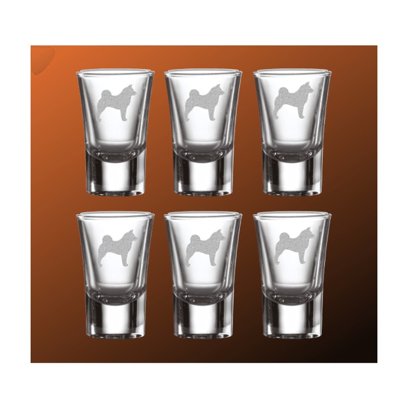 Gråhund shotteglass