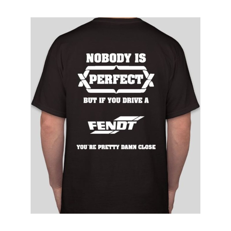 T-skjorte Nobody Is Perfect Fendt