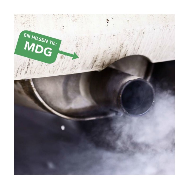 En Hilsen Til MDG Klistremerke
