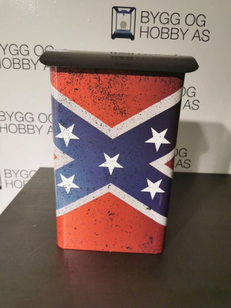Postkasse Redneck Flagg