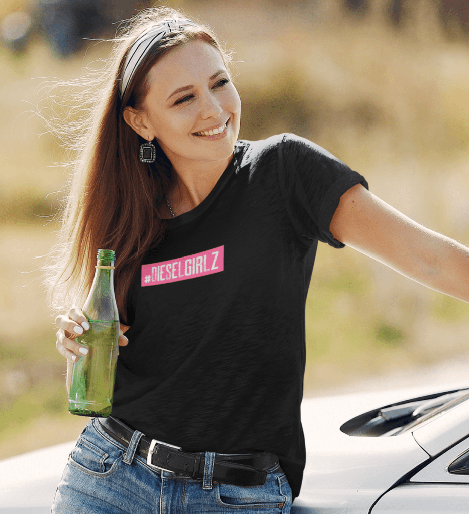 #DIESELGIRLZ T-skjorte