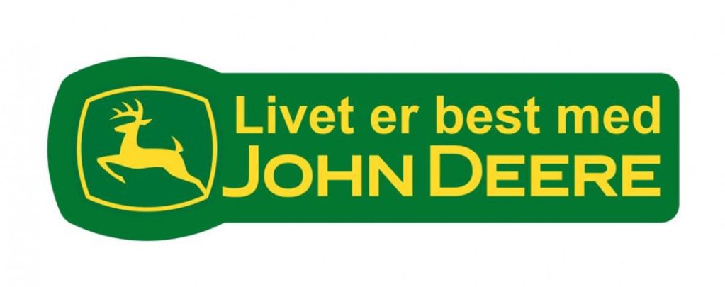 Livet Er Best Med John Deere Klistremerke