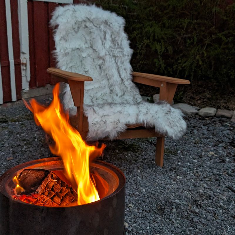 Woods Lammeskinn 140cm - bilde 1
